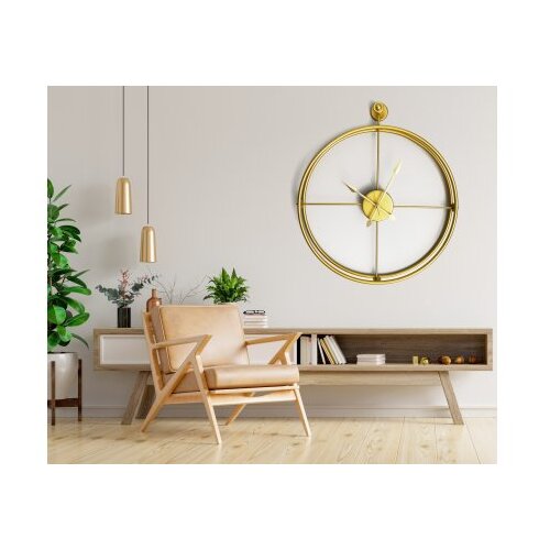 Atelier Del Sofa Zidni sat 58x68x7cm Zlatni Cene