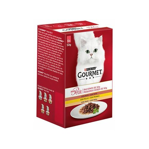 Purina gourmet vlažna hrana za mačke mon petit živina 50g 6/1 Slike