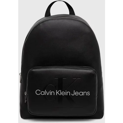 Calvin Klein Jeans Nahrbtnik ženski, črna barva