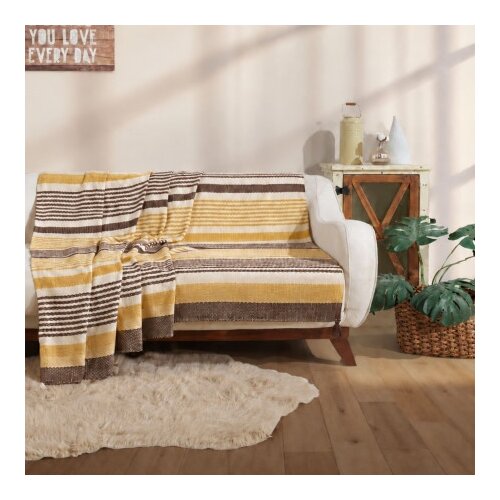 DEKOR DOM Prekrivač siena 150x200 - mustard ( 025976 ) Slike