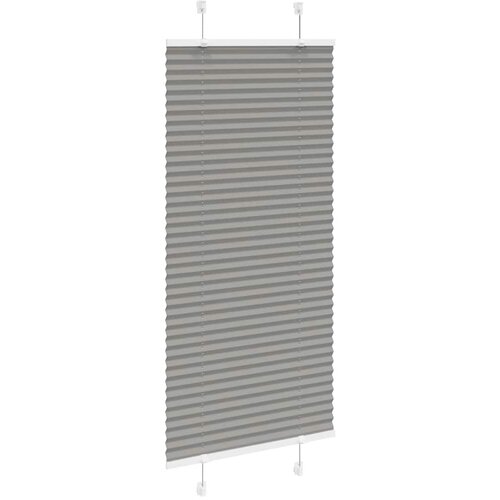  Plisirana roleta antracit 65x100 cm &amp;scaron;irina tkanine 64,4 cm Slike