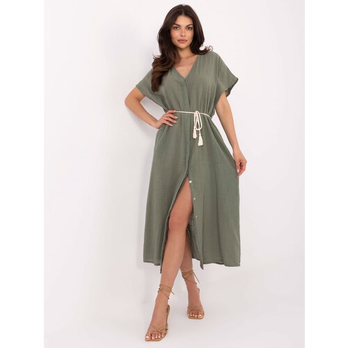 Och Bella Dress-TW-SK-BI-2022126.59-khaki Cene