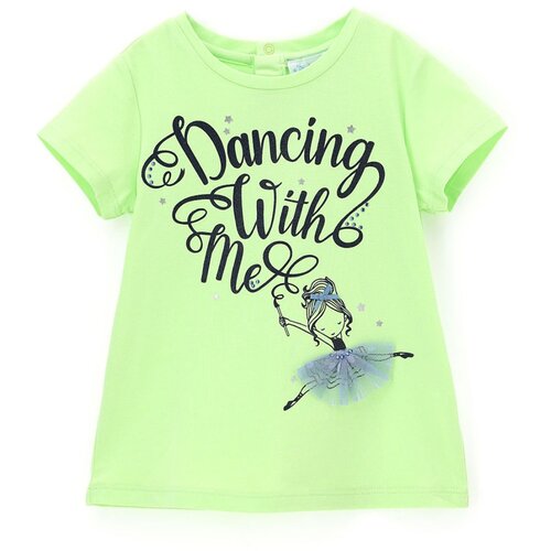 Original Marines majica KR AZP1125NF_LIME FLUO D rumena 3-6 MONTHS Cene