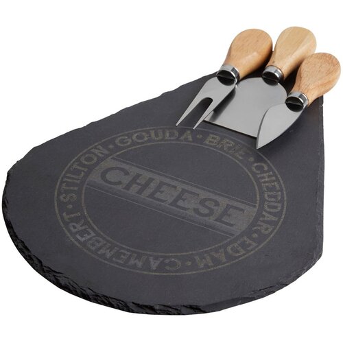 Premier Housewares Set daska za rezanje i 3 noža za sir Cheese Cijene