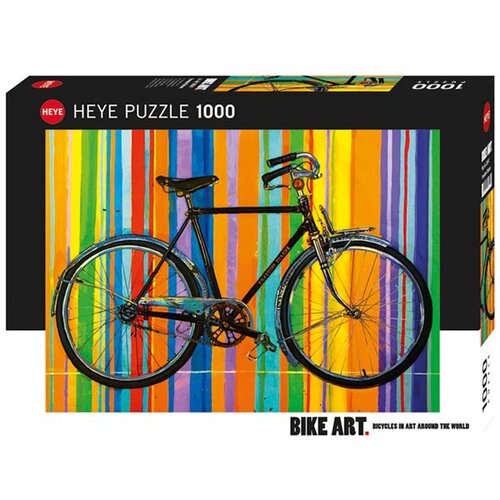Heye puzzle 1000 pcs bike art freedom deluxe Cene