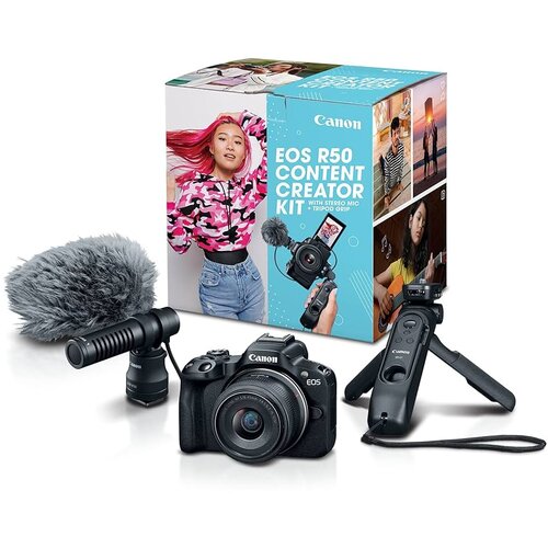 Canon EOS R50+RF-S 18-45 mm IS STM Content creator kit Cijene