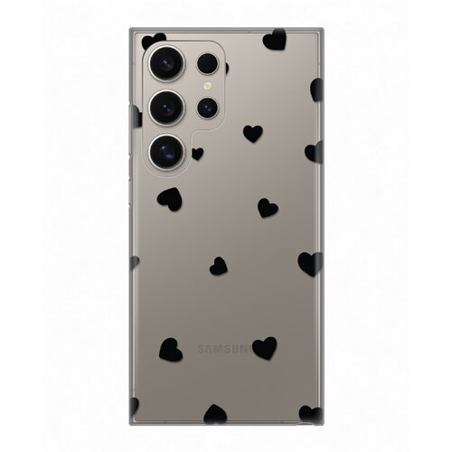 torbica silikonska print skin za samsung S928B galaxy S24 ultra hearts Slike