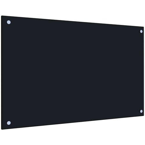  Za&amp;scaron;tita od prskanja crna 80 x 50 cm kaljeno staklo Slike