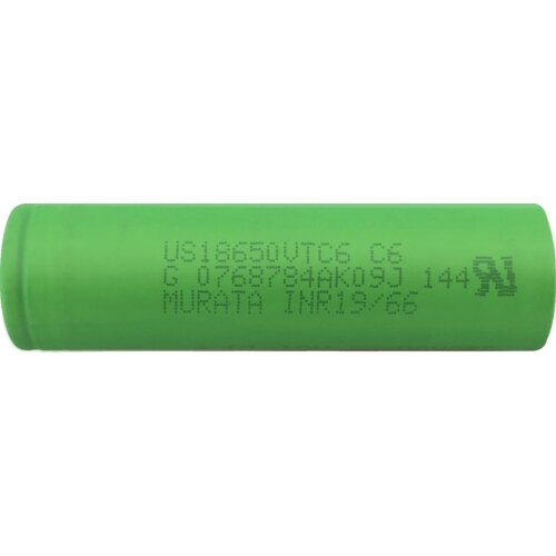 Sony baterija akumulatorska, 18650, 3.7V, 30A, 3120mAh - SM18650-VTC6, Zelena Slike