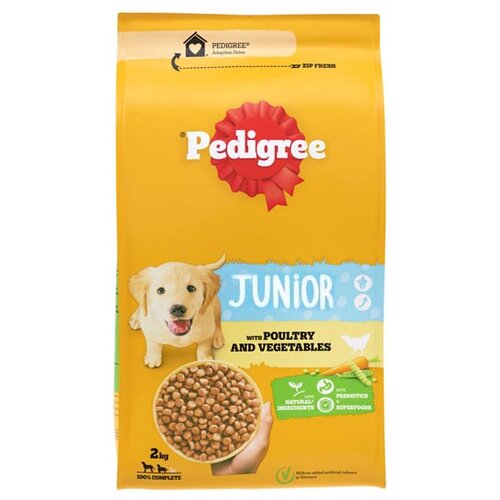 Pedigree dog Puppy All Briketi Piletina&Povrće 2 KG Cene