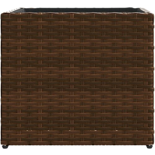  Vrtne sadilice 2 kom smeđa 36 x 30 x 32 cm od poliratana Slike