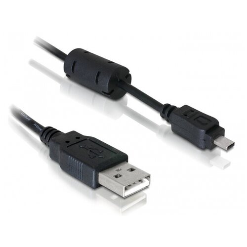 Delock Kabel USB 2.0 A-USB UC-E6 Nikon 1,8m 82414 Cene