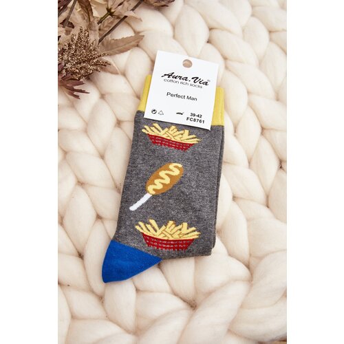 Kesi Men's French Friz Socks - Grey Cijene