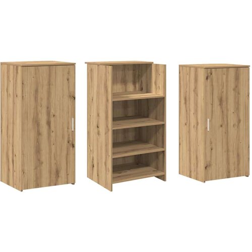  Recepcijski stol 155x50x103 5 cm od konstruiranog drva Slike