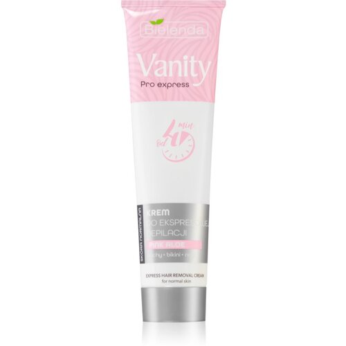 Bielenda Vanity Pro Express depilacijska krema za roke, pazduhe in predel bikinija za občutljivo kožo Pink Aloe 75 ml Cene