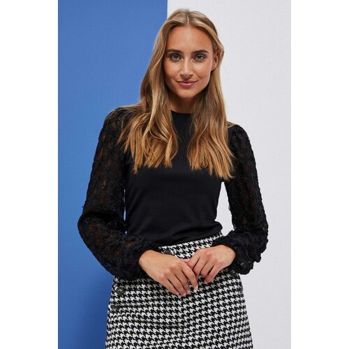 Moodo Elegant blouse with openwork sleeves Cene
