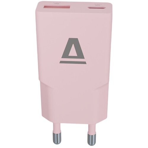 Avax Punjač CH641P Nano Slim / USB-C + USB-A / 30W / Pink Slike