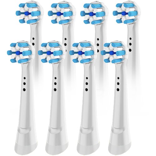 Ultrasonic nastavci Ultimate Clean za Oral-B iO, 8 komada, bijeli Slike