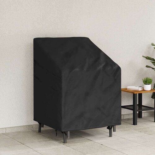 vidaXL Pokrov Za Vrtne Stolice Crna 75 x 78 x 65 / 100 cm 600D tkanina Cijene