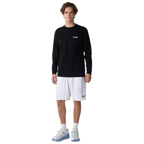 Yonex Majice z dolgimi rokavi Practice Črna Slike