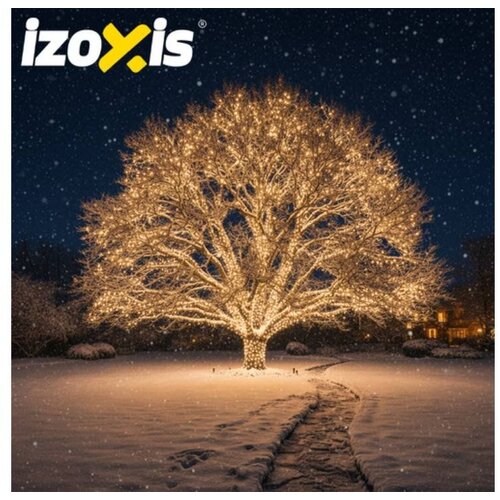 Izoxis 500 LED vanjska božićna svjetla &amp;ndash; 35 m bijela Slike