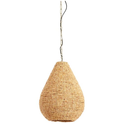 Light & Living Viseća svjetiljka u prirodnoj boji s drvenim sjenilom ø 31 cm Kabinda – Cijene