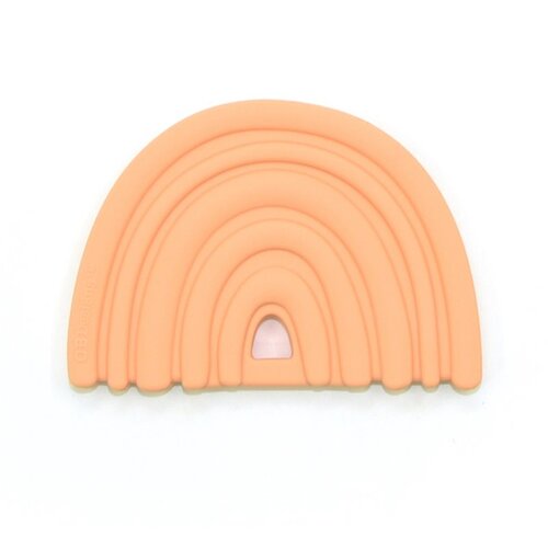 O.B Designs Rainbow Teether grizalo Peach 3m+ 1 kos Cene
