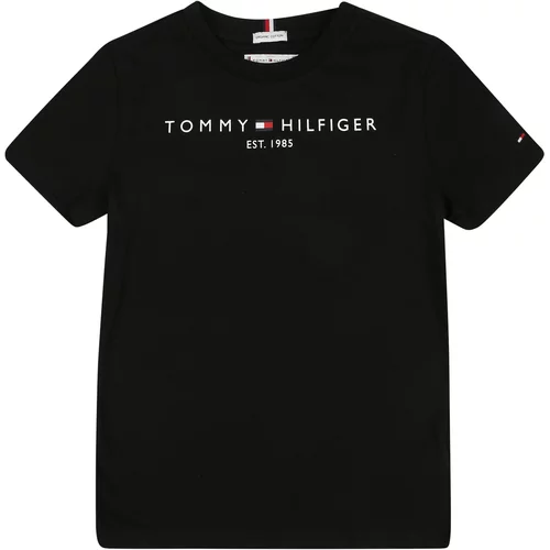Tommy Hilfiger Majica crna / bijela