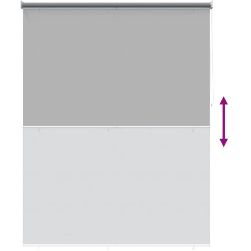  Roleta za&amp;scaron;tita od UV zračenja Svjetlosiva 180 x 140 cm Slike
