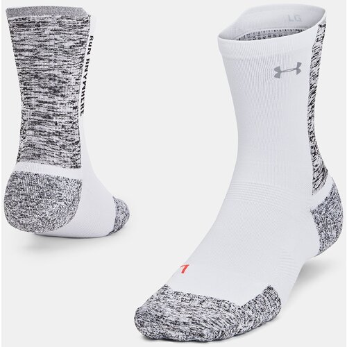 Under Armour Socks UA AD Run Cushion 1pk Mid-WHT - Unisex Slike
