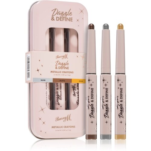 Barry M Dazzle & Define metalik olovka za oči 3 x 1,4 g (ekonomično pakiranje) Cijene