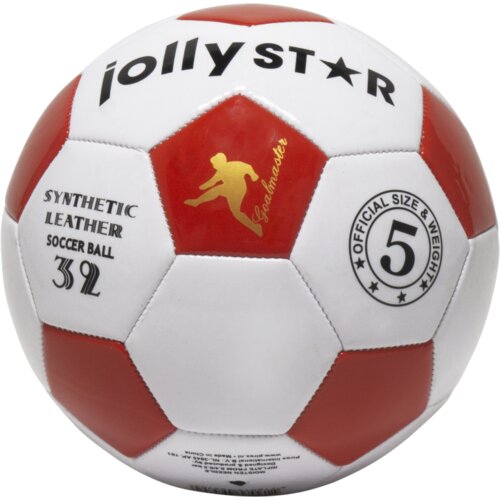  Pirox lopta fudbal Jollystar EURO crvenobela ( 495704 ) Cene