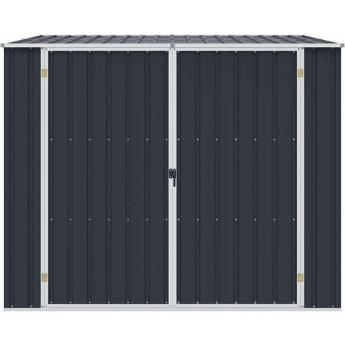 VidaXL vrtna lopa antracitna 195x198x159 cm pocinkano jeklo Slike