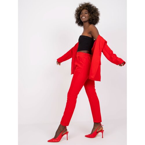 Fashion Hunters Red pants classic women&amp;#039;s Hidalgo Slike