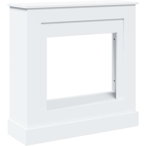 vidaXL Okvir za kamin bela 90x30x90 cm inženirski les Cene
