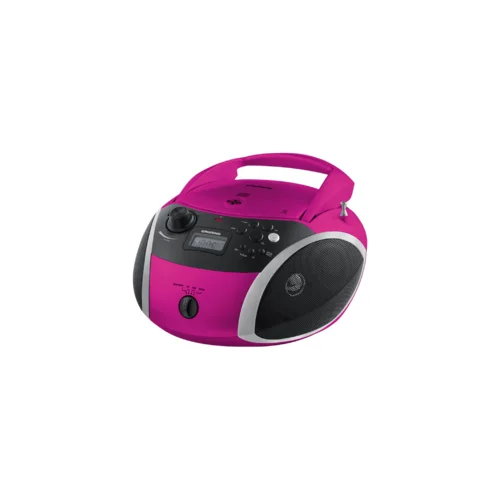 Grundig GRB 3000 BT Pink / Srebrena