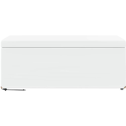  Stolica Bijelo 101 x 41 x 40 cm Umjetna Koža i Fino Radeći Drvo Slike
