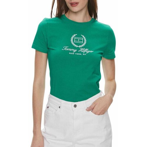 Tommy Hilfiger - - Ženska majica sa logo printom Slike