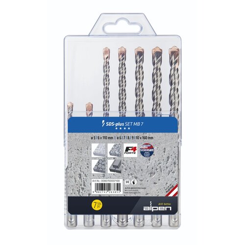 ALPEN-MAYKESTAG Alpen SDS-plus F4 MB7 5-6x110/6- 7-8-9-10x160 Cijene