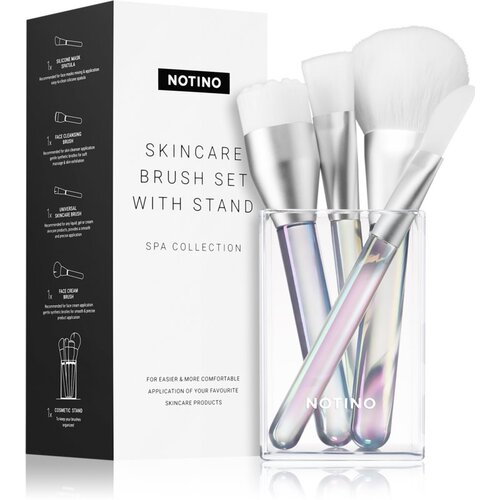 Notino Spa Collection Skincare brush set with stand set čopičev za nego kože Cene