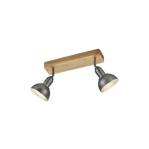 Trio Leuchten Tamno sivi/u prirodnoj boji reflektor 11x33 cm Delhi &amp;ndash; Slike