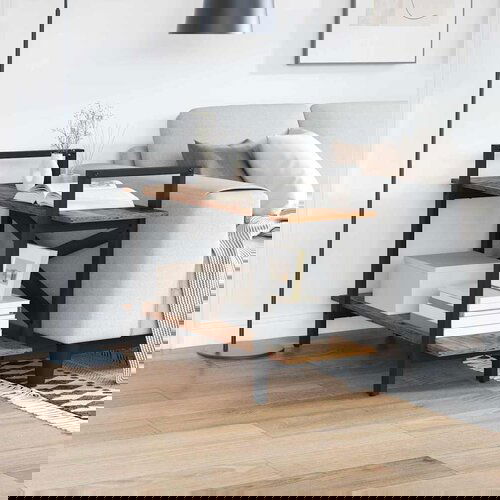 VidaXL Knjižna polica Star les 100 x 33,5 x 64 cm Konstruiran les Slike