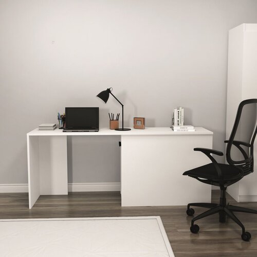 Hanah home radni sto Akser, 180x47x73.8 cm, Beli Cene