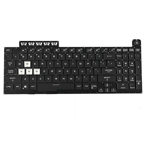  Tastatura za laptop Asus TUF Gaming FX506 FA506 FX706 FA706 veliki enter pozadinsko osvetljenje Slike