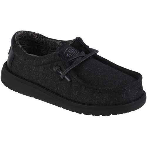 Hey Dude Nizke superge Wally Youth Basic Črna Cene
