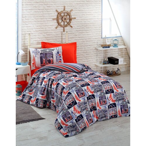 Lessentiel Maison set Single dečije posteljine Regatta, 160x220 cm, Teget Slike