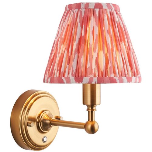  Endon 114817 - LED prigušiva punjiva zidna lampa BURLEY LED/1,5W/5V mesing/ružičasta Cene