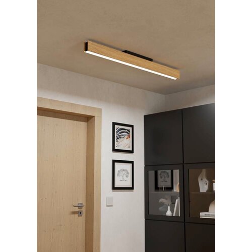 Eglo plafonjera Anchorena-Z 900387, LED 35 W, 123 cm, drvo/crna Cene