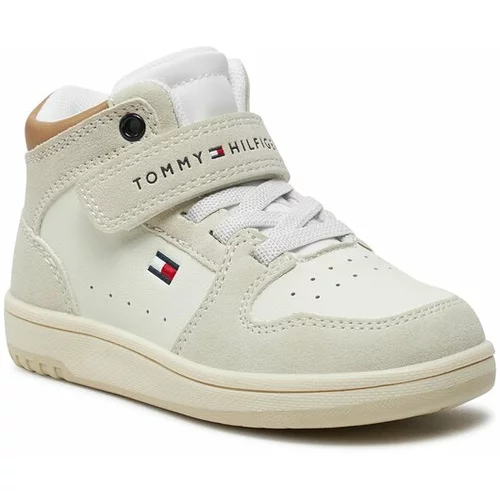 Tommy Hilfiger Superge High Top Lace-Up/Velcro SneakerT3X9-33342-1269 M Bela