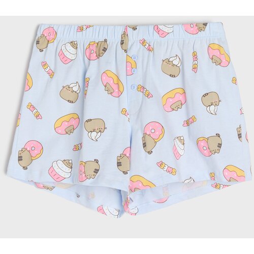 Sinsay Pamukna dvodijelna pidžama s printom Pusheen the Cat Slike